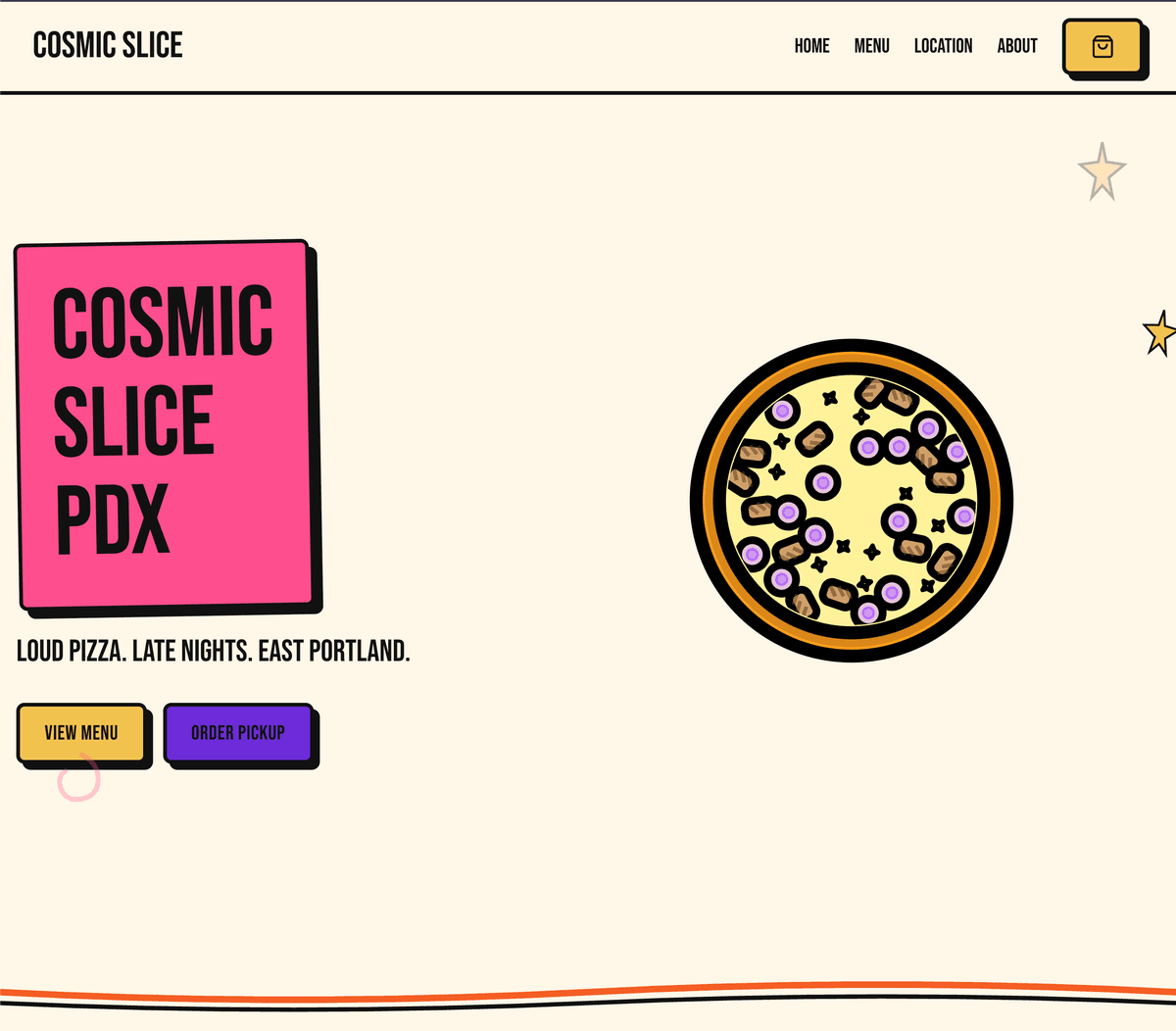 Cosmic Pizza